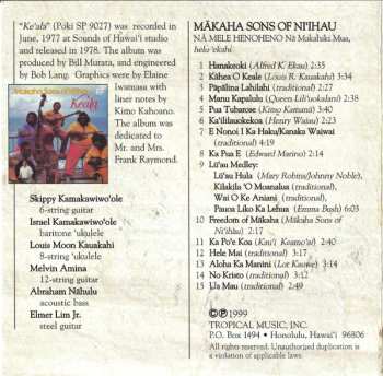 CD The Makaha Sons Of Ni'ihau: Nā Mele Henoheno (Nā Makahiki Mua, helu 'ekahi)