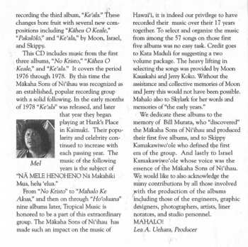 CD The Makaha Sons Of Ni'ihau: Nā Mele Henoheno (Nā Makahiki Mua, helu 'ekahi)