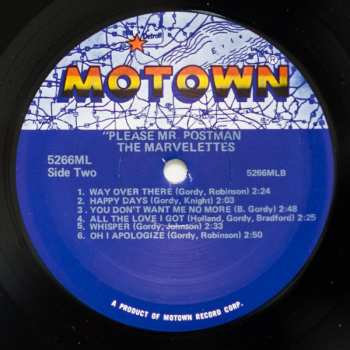 LP The Marvelettes: Please Mr. Postman CLR