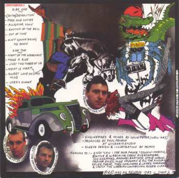 5CD/Zestaw pudełkowy The Meteors: Original Albums Collection