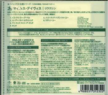 CD The Miles Davis Quintet: Relaxin' With The Miles Davis Quintet LTD