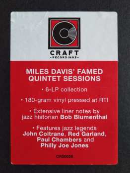 6LP/Zestaw pudełkowy The Miles Davis Quintet: The Legendary Prestige Quintet Sessions LTD
