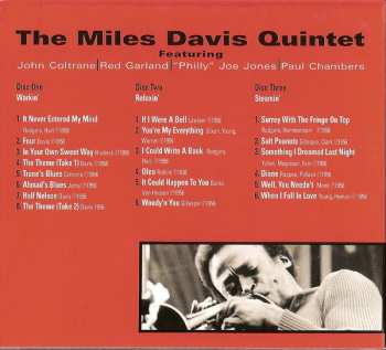3CD/Zestaw pudełkowy The Miles Davis Quintet: Workin, Relaxin', Steamin'