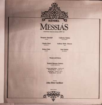 3LP/Zestaw pudełkowy John Eliot Gardiner: Messiás