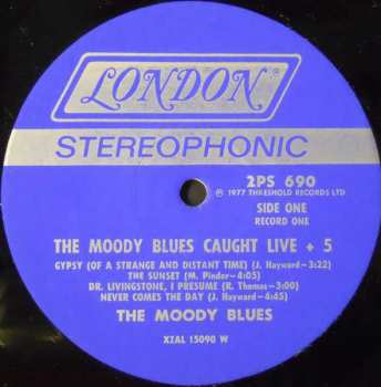 2LP The Moody Blues: Caught Live +5
