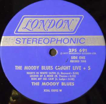 2LP The Moody Blues: Caught Live +5