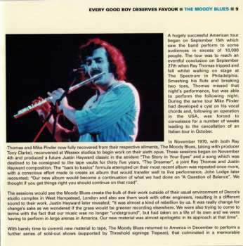 CD The Moody Blues: Every Good Boy Deserves Favour