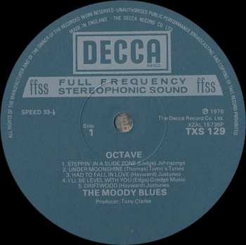 LP The Moody Blues: Octave