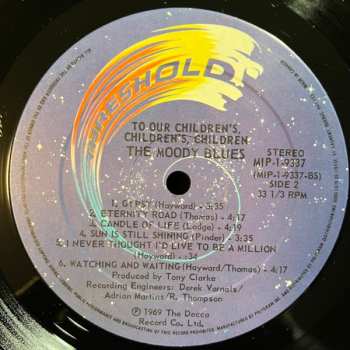 LP The Moody Blues: To Our Children's Children's Children