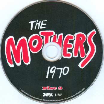 4CD/Zestaw pudełkowy The Mothers: The Mothers 1970 LTD