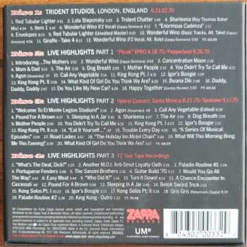 4CD/Zestaw pudełkowy The Mothers: The Mothers 1970 LTD