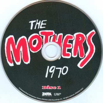 4CD/Zestaw pudełkowy The Mothers: The Mothers 1970 LTD