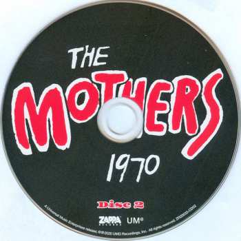 4CD/Zestaw pudełkowy The Mothers: The Mothers 1970 LTD
