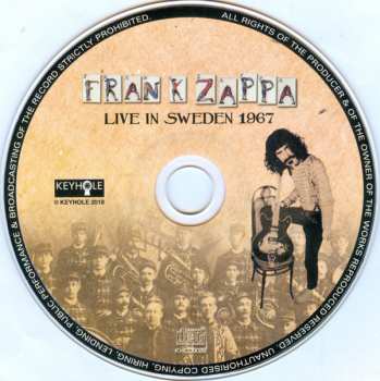 CD The Mothers: Live In Sweden 1967