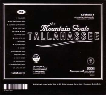 CD The Mountain Goats: Tallahassee DIGI