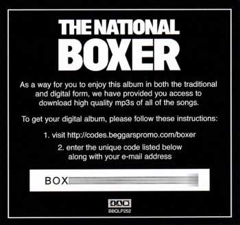 LP The National: Boxer CLR