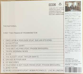CD The National: First Two Pages Of Frankenstein