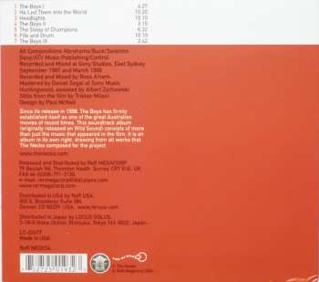 CD The Necks: The Boys (Music For The Feature Film)