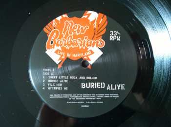 3LP The New Barbarians: Live In Maryland - Buried Alive CLR