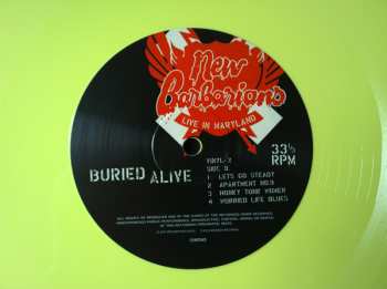 3LP The New Barbarians: Live In Maryland - Buried Alive CLR