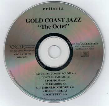 CD The Octet: Gold Coast Jazz
