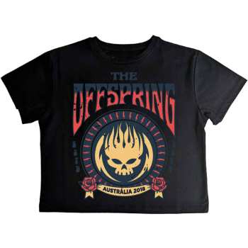 Merch The Offspring: Damskie Crop Top Australia 2018