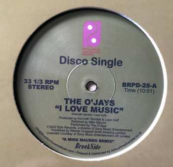 LP The O'Jays: I Love Music / Wake Up Everybody (The Mike Maurro Remixes)