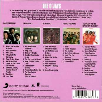 5CD/Zestaw pudełkowy The O'Jays: Original Album Classics