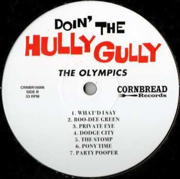 LP The Olympics: Doin' The Hully Gully