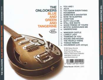 CD The Onlookers: Blue And Green And Tangerine
