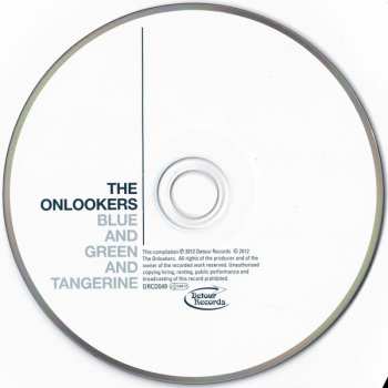 CD The Onlookers: Blue And Green And Tangerine