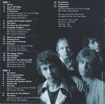 2CD The Only Ones: Darkness & Light (The Complete BBC Recordings)