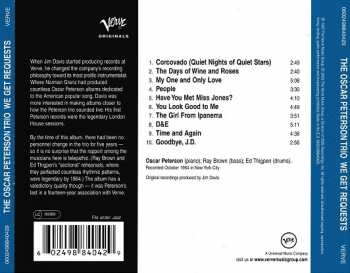 CD The Oscar Peterson Trio: We Get Requests