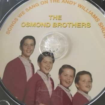 CD The Osmonds: Songs We Sang On The Andy Williams Show