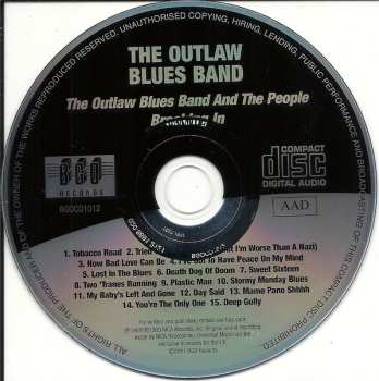 CD The Outlaw Blues Band: The Outlaw Blues Band And The People / Breaking In