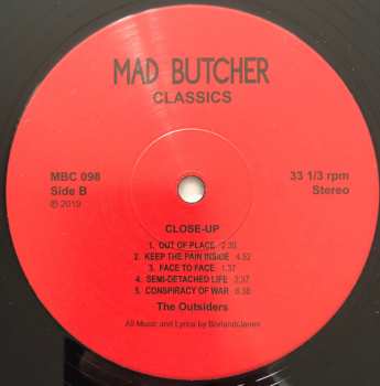 LP The Outsiders: Close Up