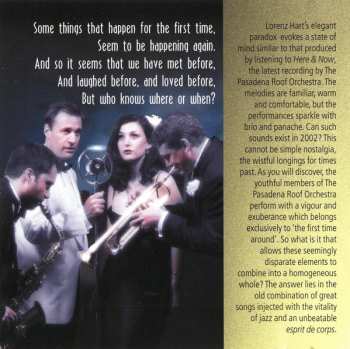 CD The Pasadena Roof Orchestra: Here & Now