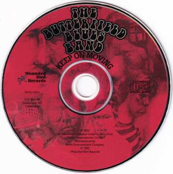 CD The Paul Butterfield Blues Band: Keep On Moving