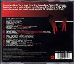 CD The Pazant Brothers: The Brothers Funk: Rare New York City Funk 1969-1975