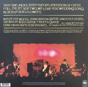 LP The Psychedelic Furs: The Psychedelic Furs