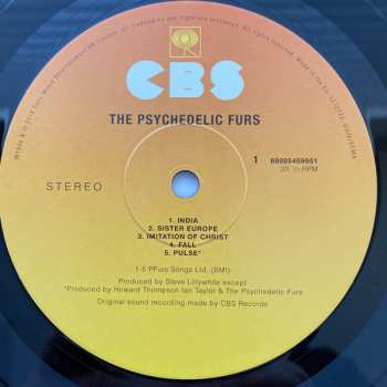 LP The Psychedelic Furs: The Psychedelic Furs