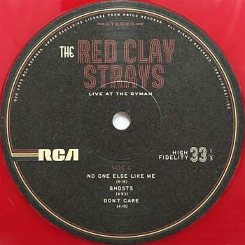 2LP The Red Clay Strays: Live At The Ryman CLR