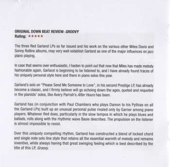 CD The Red Garland Trio: Groovy