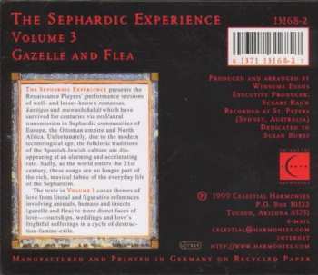CD The Renaissance Players: The Sephardic Experience Volume 3: Gazelle And Flea
