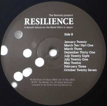 LP The Rentals: Resilience - A Benefit Album For The Relief Effort In Japan