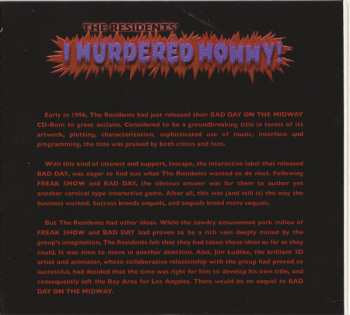 CD The Residents: I Murdered Mommy!