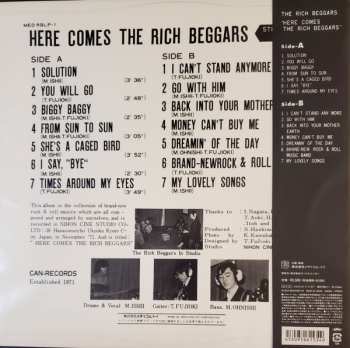 LP The Rich Beggars: Here Comes The Rich Beggars CLR | LTD