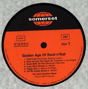 LP The Ripoffs: Golden Age Of Rock'N'Roll