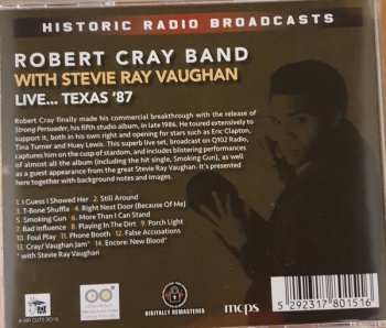 CD The Robert Cray Band: Live... Texas '87