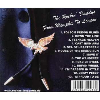 CD The Rockin' Daddys: From Memphis To London